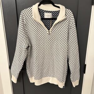 Long wharf Edgartown Seawell Quarter Zip